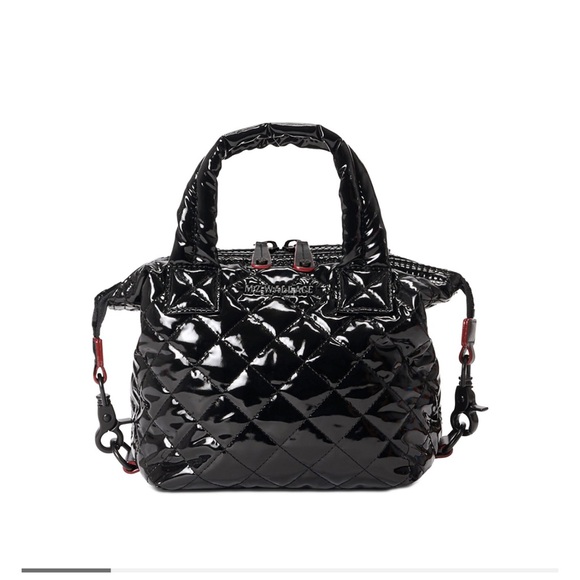 MZ Wallace Handbags - MZ Wallace Black Quilted Mini Bag
